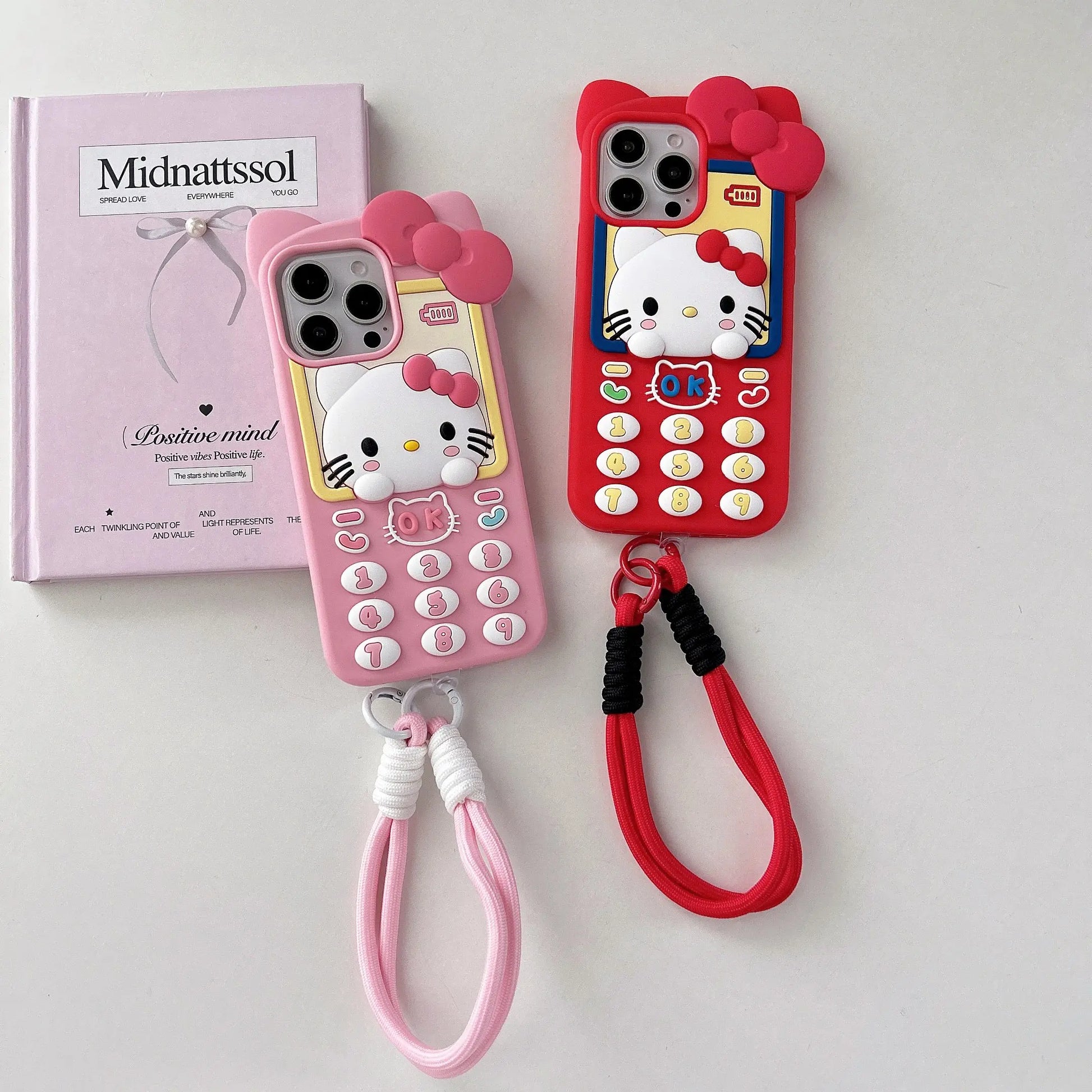 Hello Kitty Hotline – Kawaii 3D Telephone Silicone Phone Case