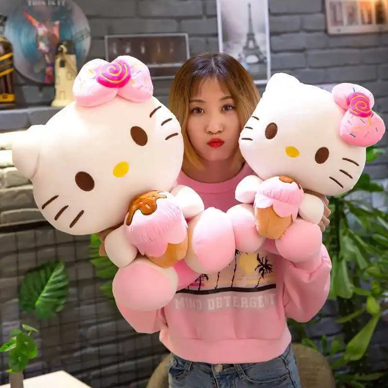 Hello Kitty Ice Cream Plush – Cute & Cuddly Friend