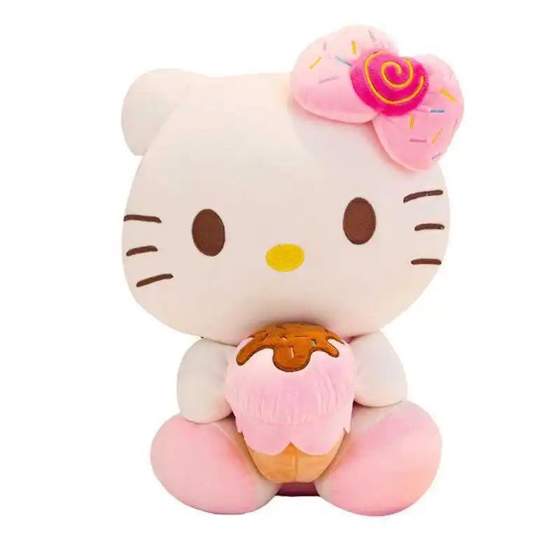 Hello Kitty Ice Cream Plush – Soft & Sweet for Your Collection