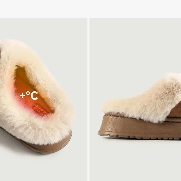 Hello Kitty Indoor Warm Fleece Slippers – Cute Home Footwear