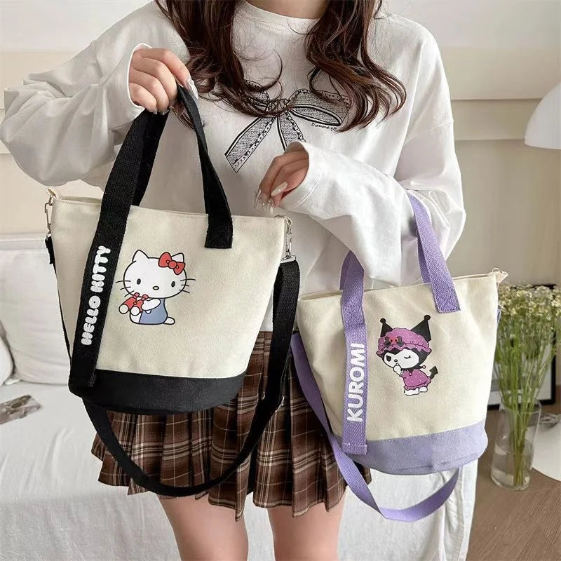 Hello Kitty Kawaii Bucket Handbag – Stylish Sanrio Accessory