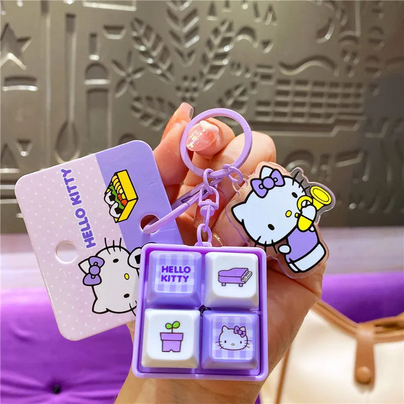 Hello Kitty Kawaii Glow & Sound Keychain