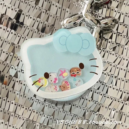 Adorable Hello Kitty Magnetic Grip Case | Blue Kitty Shaker