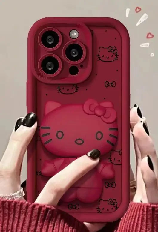 Hello Kitty Mirror Kickstand Case – Cute and Functional Gift Idea