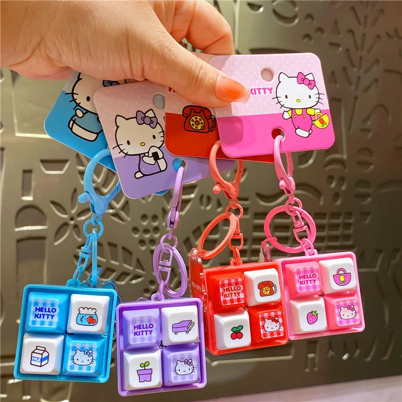 Hello Kitty Mood Glow Interactive Keychain