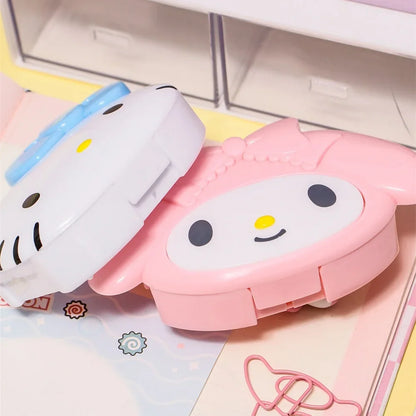 Hello Kitty & My Melody Mini Travel Pill Case | 4 Compartments