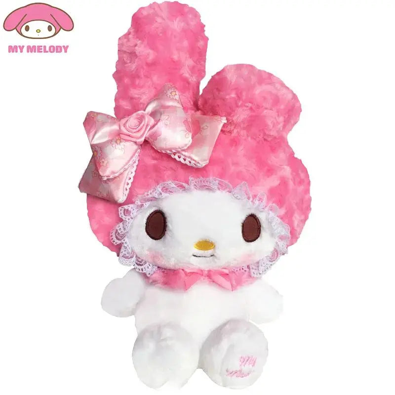 Hello Kitty & My Melody Pink Dream Plush Toy