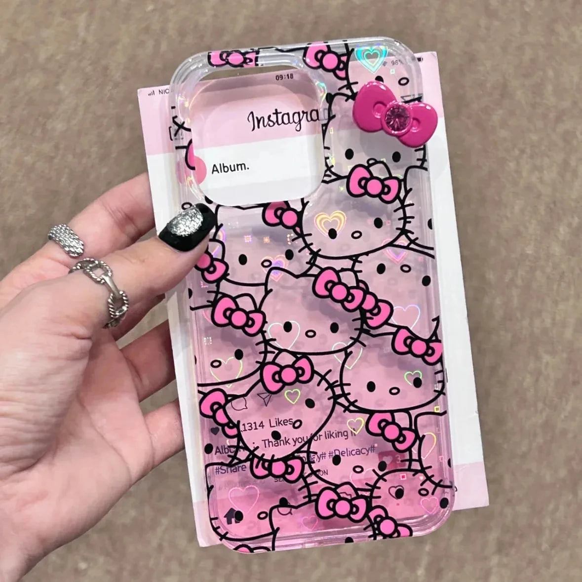 Hello Kitty Phone Case | Hello Kitty's Iconic 3D Bow 