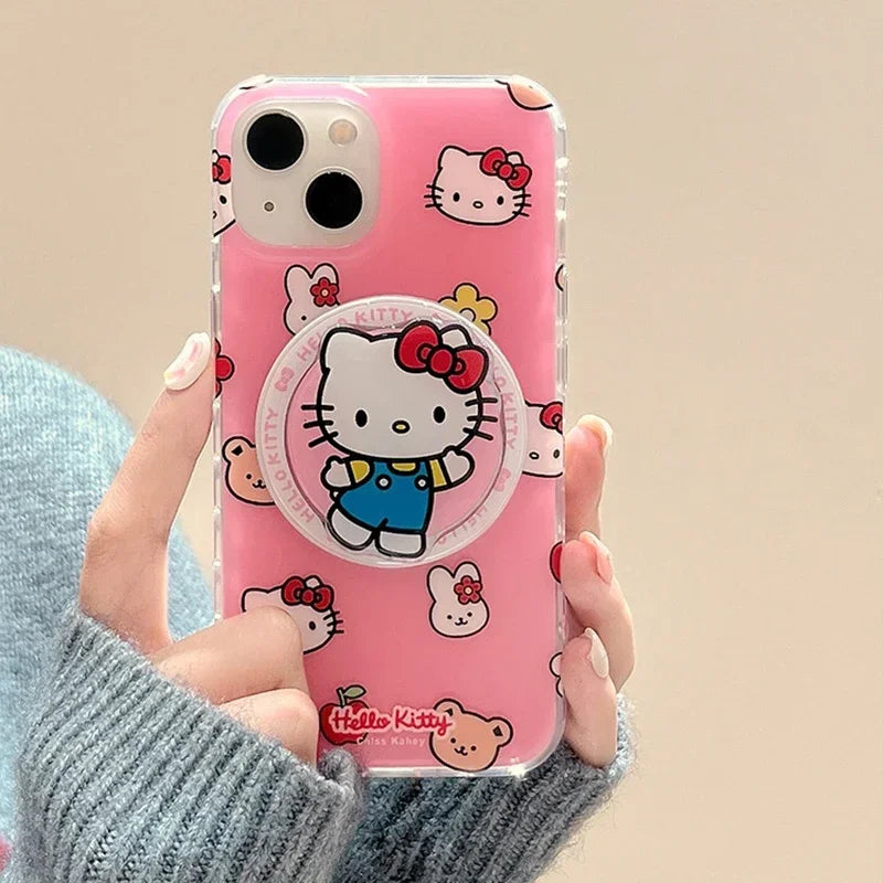 Hello Kitty Phone Case with Holder