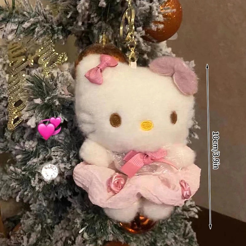 Hello Kitty Pinky Doll Keychain | Cute Girly Charm