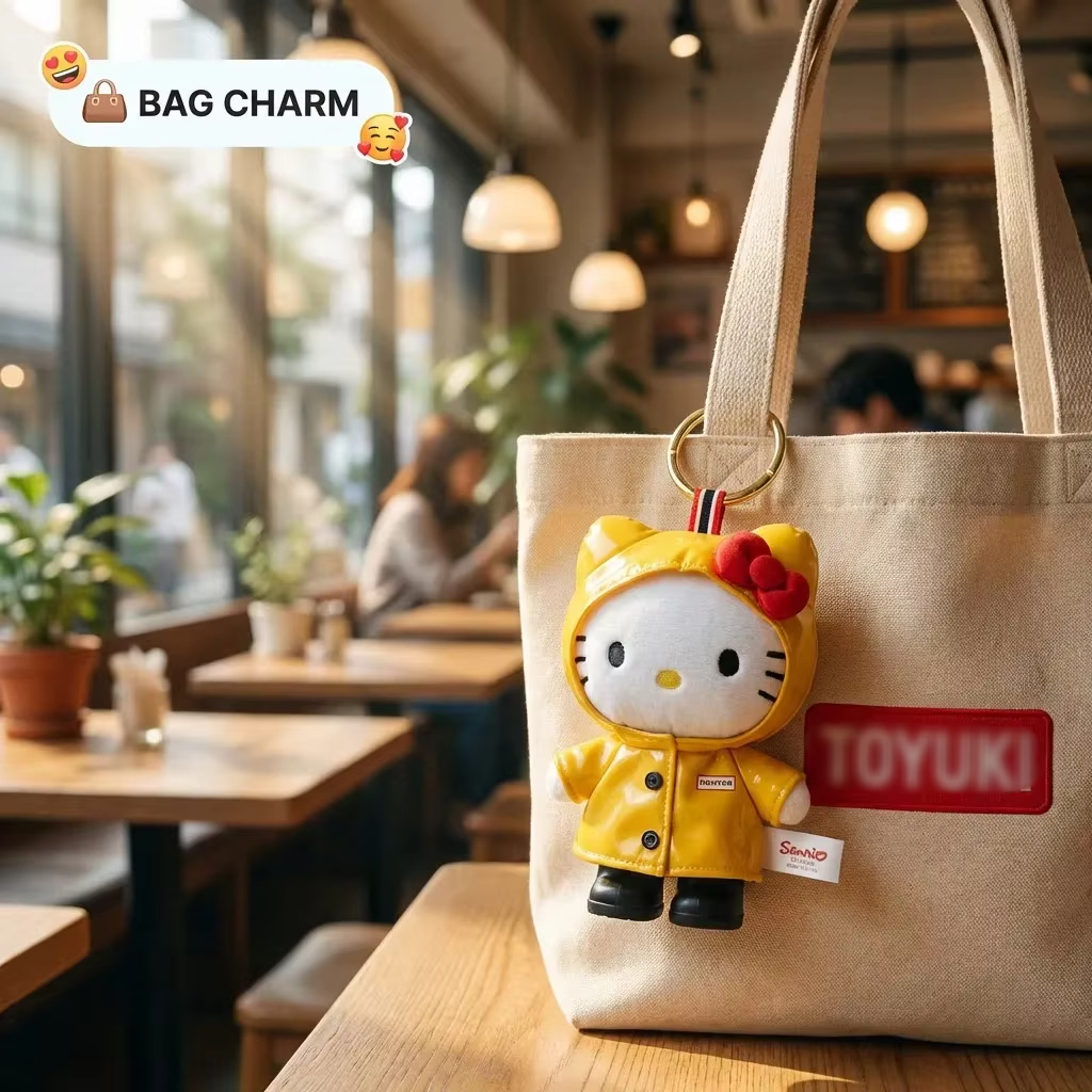 Hello Kitty Rainy Day Adventures | Plush Bag Charm