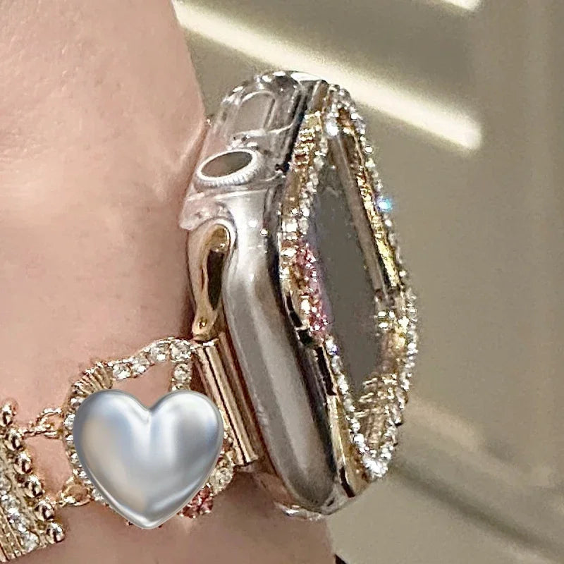 Hello Kitty Rhinestone Apple Watch Case