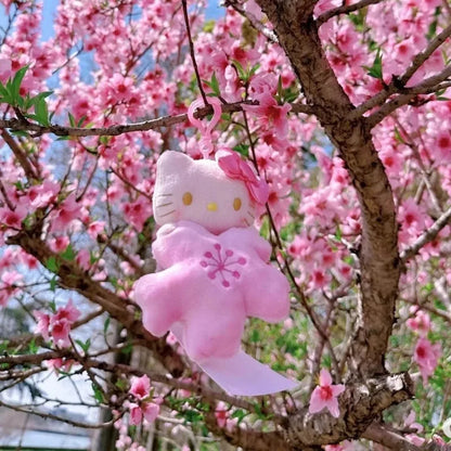 Hello Kitty Sakura Plush Doll Pendant