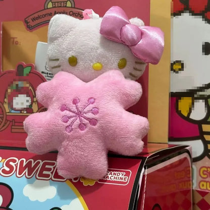 Hello Kitty Sakura Plush Keychain Gift