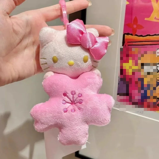 Hello Kitty Sakura Plush Pendant – Exclusive Design