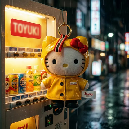 Hello Kitty Sunny Yellow Raincoat | Kawaii Bag Charm