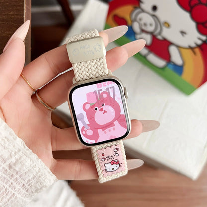 Hello Kitty SweetBraid Magnetic Buckle Apple Watch Band