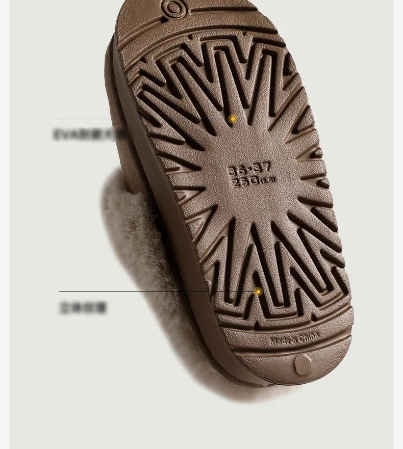 Hello Kitty Winter Comfy Slippers – Plush Indoor Home Wear