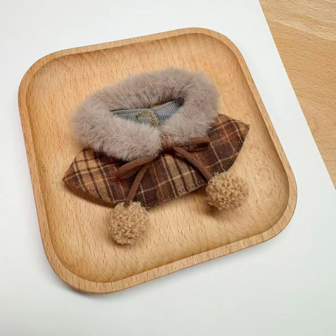 Hello Kitty in Coat Cloak Plush Keyring – Kawaii Sanrio Accessory