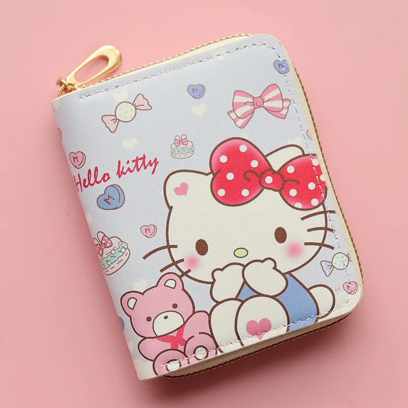 Hello Kitty’s Compact Mini Zipper Wallet