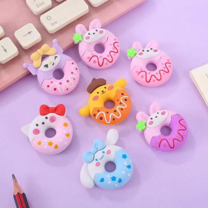 Hello Kitty’s Donut Party – 48 Adorable Erasers