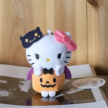 Helo Kitty Halloween-Themed Sanrio Plush Keychain