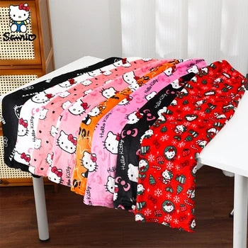 Sanrio Hello Kitty Pajamas | Kawaii Casual Home Pants