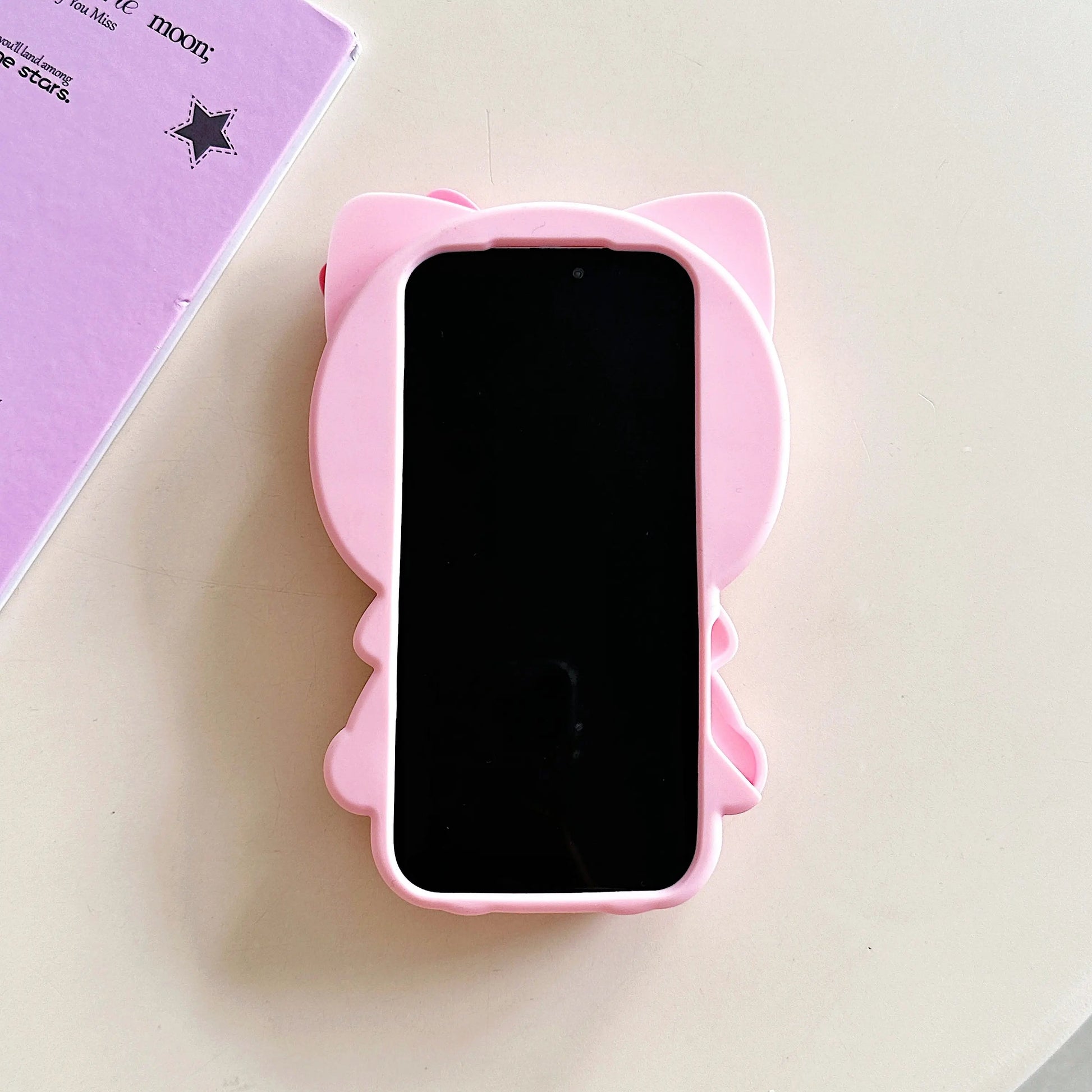 Kawaii 3D Bow Hello Kitty iPhone Cover