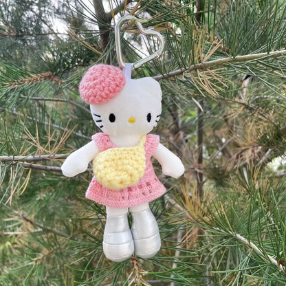 Kawaii Gone Couture: The Hello Kitty Keychain with Legs for Days