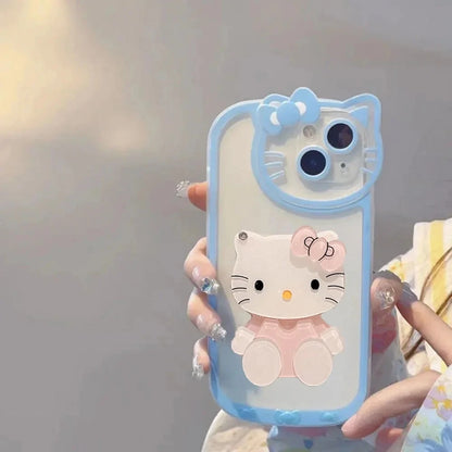 Kawaii Hello Kitty Blue Colour Phone Case by Sanrio