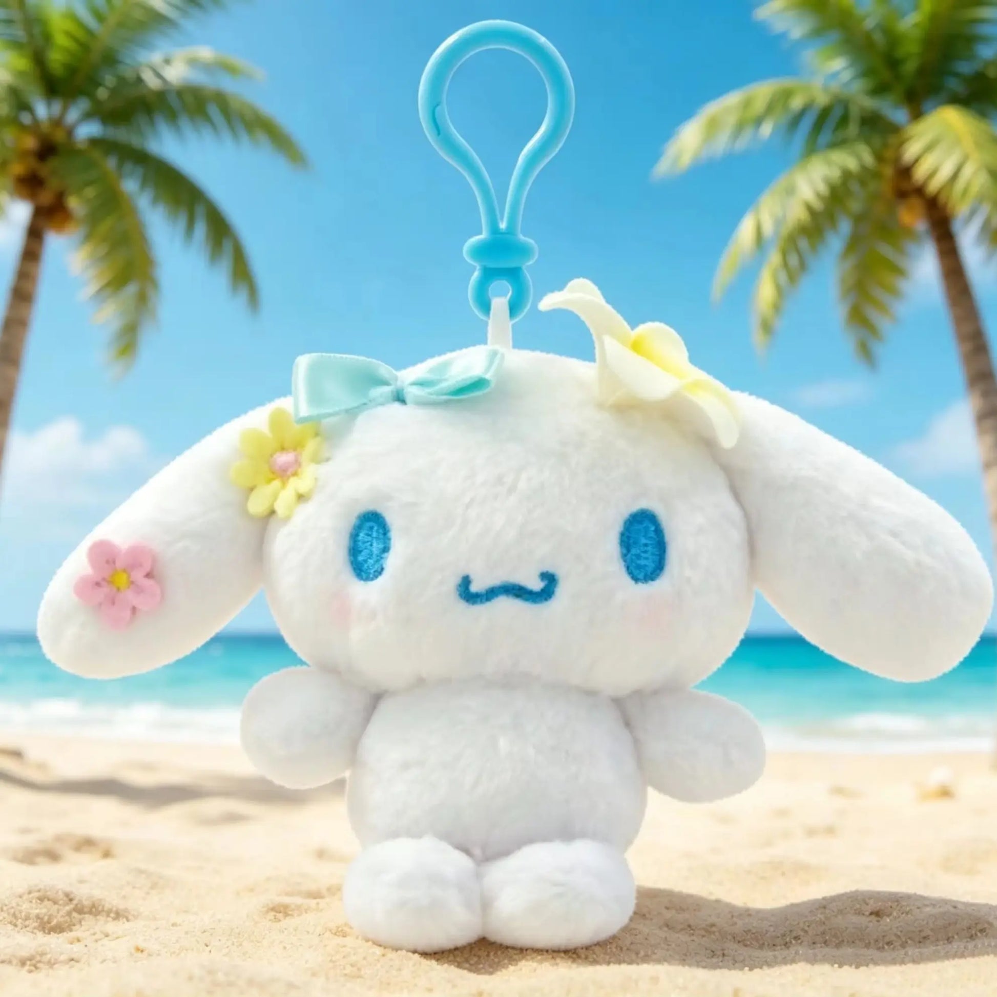 Kawaii Hello Kitty & Cinnamoroll Plush Bag Charm