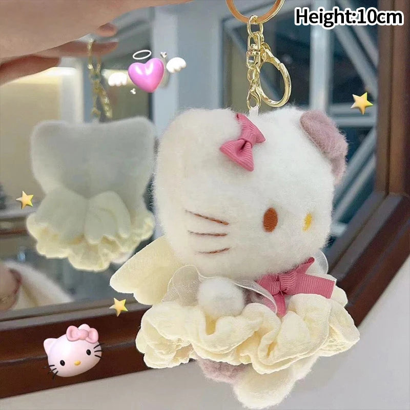 Kawaii Hello Kitty Pink Doll Keychain | Girly Charm