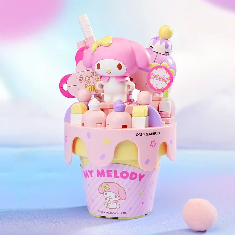 Kawaii My Melody Taro Ice Cream Block Collection