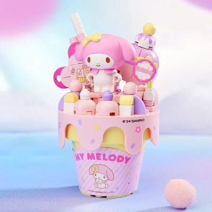 Kawaii My Melody Taro Ice Cream Block Collection