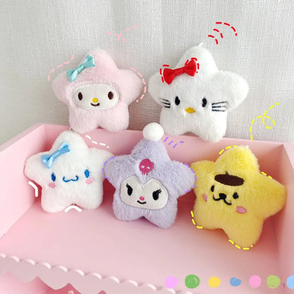 Kawaii Sanrio Star Keychain – Multi-Character Design