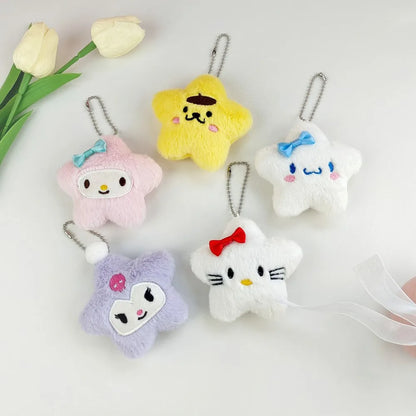 Kawaii Star Keychain – Sanrio Edition