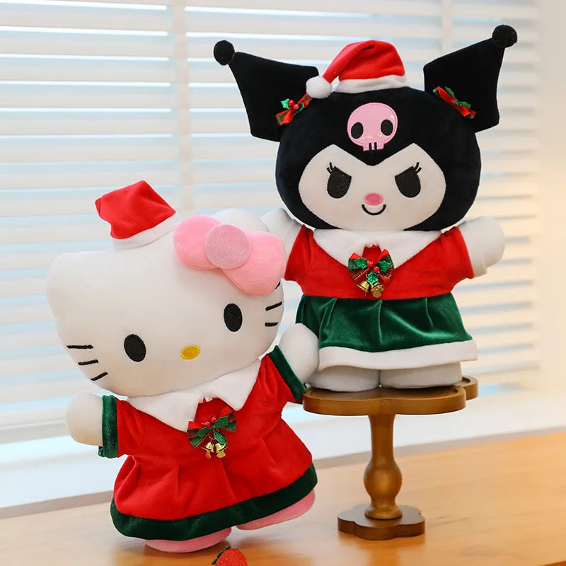 Kuromi 35cm Christmas Plush Toy – Cute and Festive Seasonal Decor