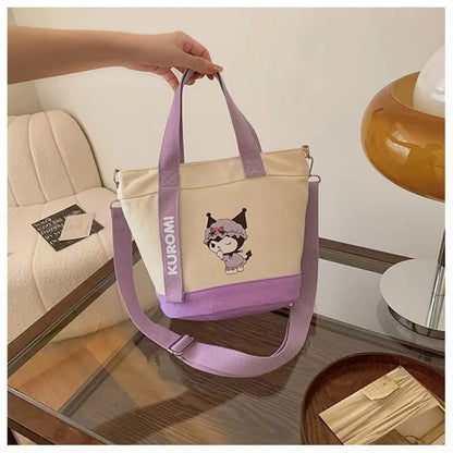 Kuromi Bucket Tote – Adorable Sanrio Shoulder Bag
