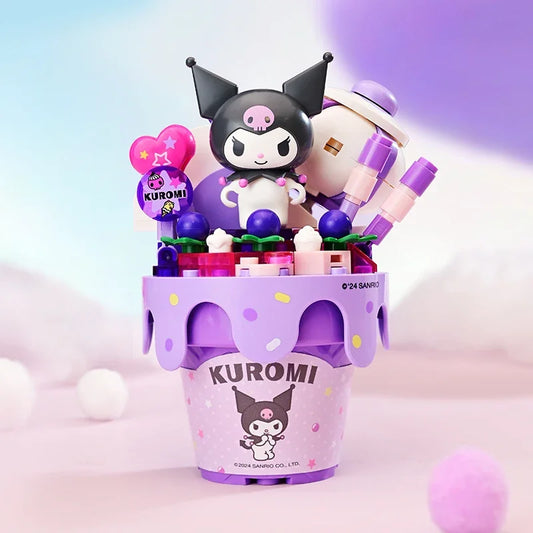 Kuromi’s Purple Dream Ice Cream Block Set