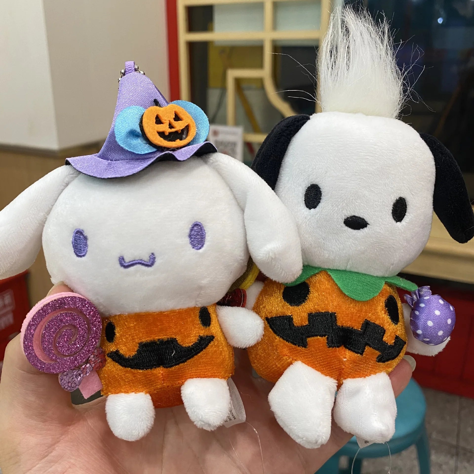 Limited Edition Pochacco Halloween Plush Pendant | Perfect for Spooky Season