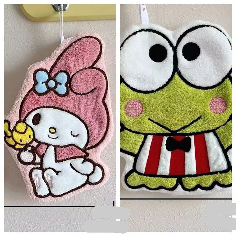 Melody & Keroppi hand towel 