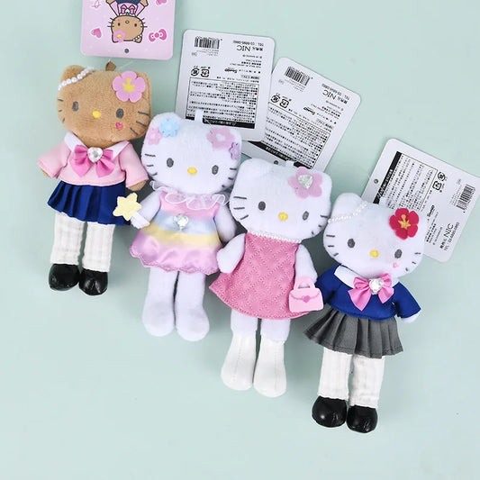 Midnight Strut: The Long-Legged Hello Kitty Charm”