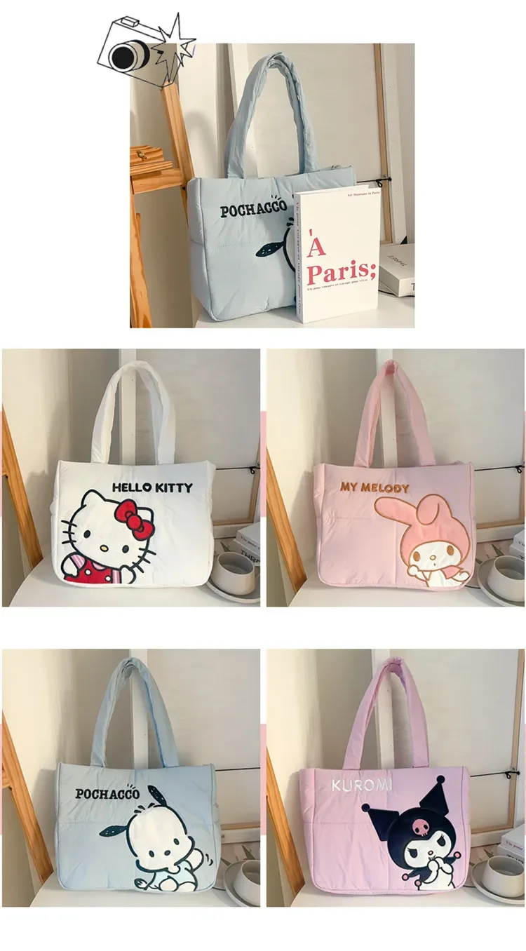 My Melody Large Capacity Shoulder Tote | Sanrio’s Stylish Everyday Bag