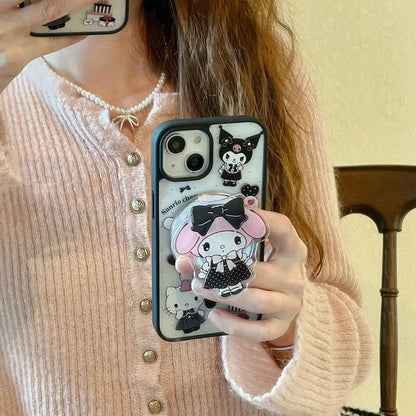 My Melody MagSafe Compatible Phone Case with Magnetic Bracket