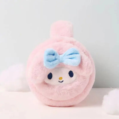 My Melody Plush Ear Heating Muffs – Sweet Winter Accessory for Kids
