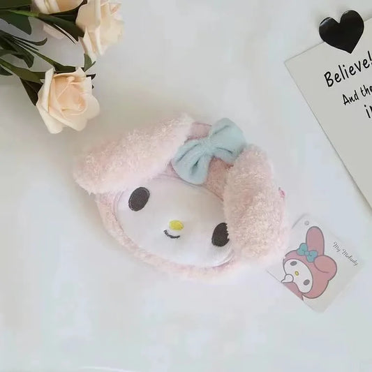 My Melody Zipper Plush Coin Purse – Cute and Convenient