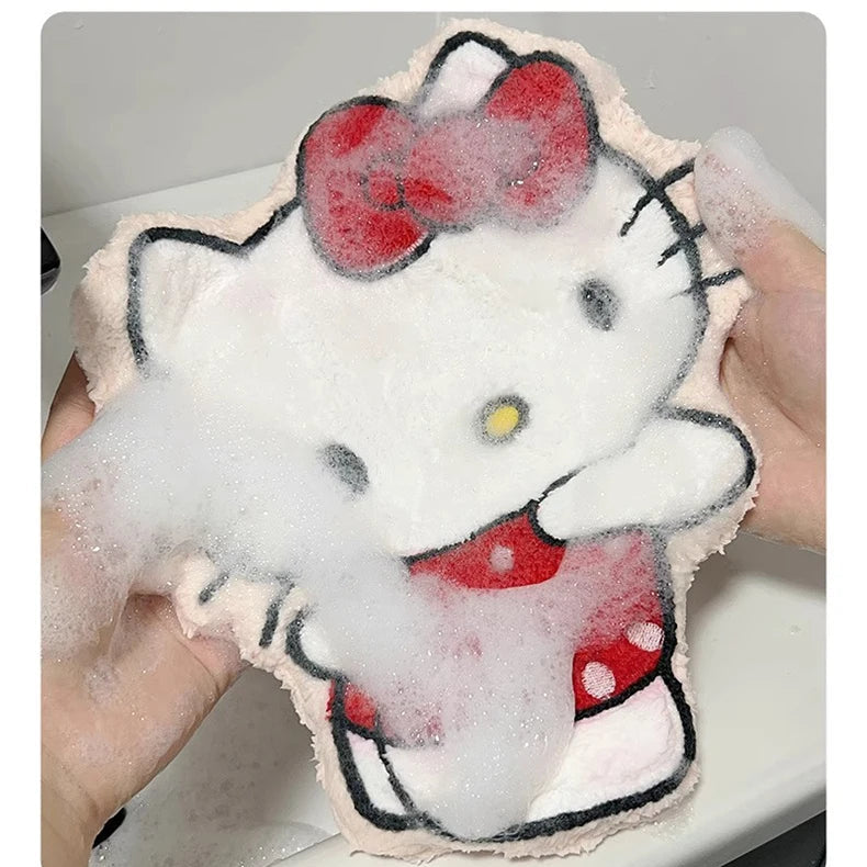 Pastel Kawaii Hand Towel – Quick-Dry & Ultra Absorbent