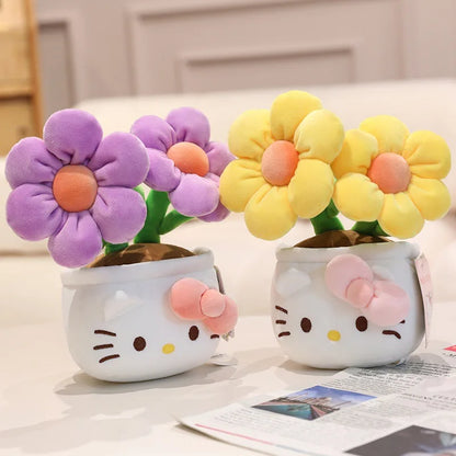 Petals & Paws: The Cutest Kitty in a Pot