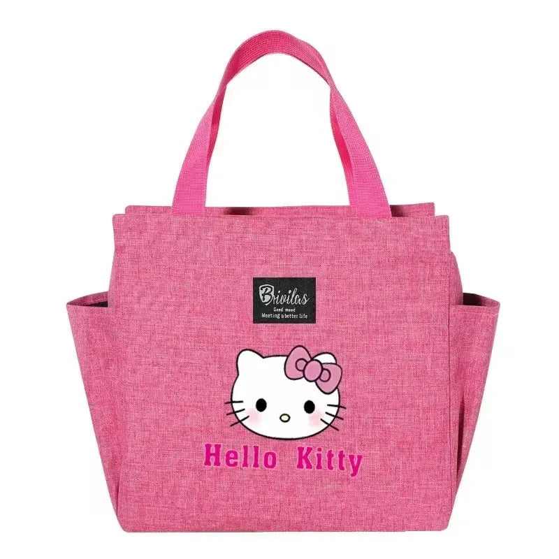 Pink Hello Kitty Portable Food & Drink Cooler Bag