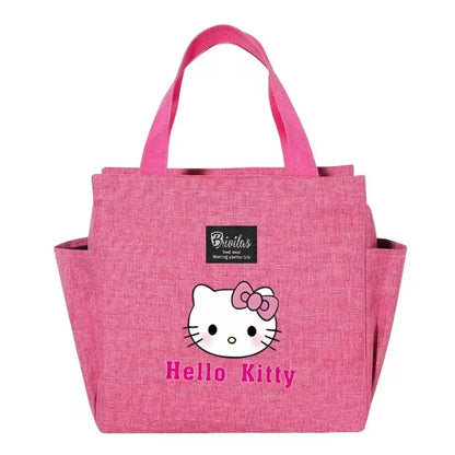 Pink Hello Kitty Portable Food & Drink Cooler Bag